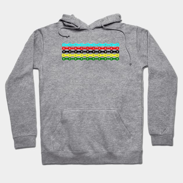 Bike Stripes World Road Race Champion Hoodie by vintagejoa